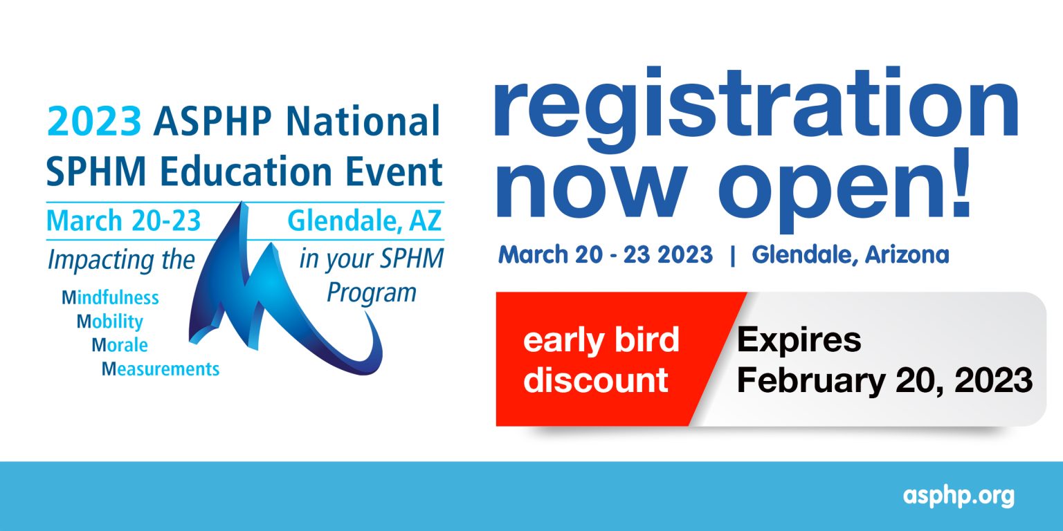 2023 ASPHP National SPHM Education Event ASPHP